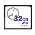 【CF32GB266SM】 FUJITEK 32GB 266倍速 CFカード