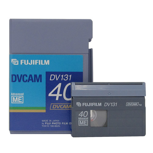 【DV131-40S】 富士フイルム DVCAM 40分 ミニカセット