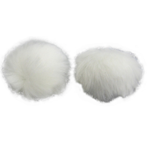 【White Lavalier WJ - pair（RYC065503）】 Rycote ラベリアマイク用ウインドジャマー（ホワイト/2個入り）