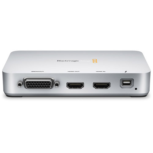 【Intensity Extreme】 Blackmagic design HDMI、アナログのThunderbolt キャプチャー・再生