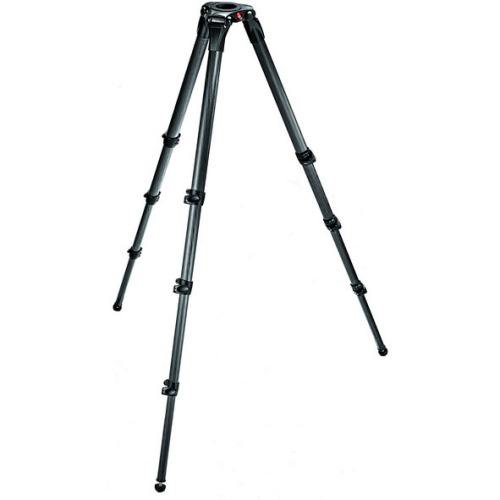 【536】 Manfrotto MPROカーボンファイバー 4段ビデオ三脚