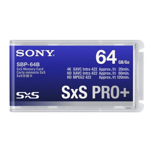 【SBP-64B】 SONY SxS PRO+ (エスバイエス プロプラス)