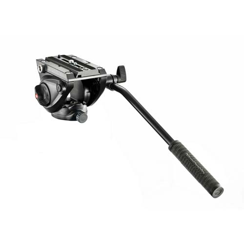 【MVH500AH】 Manfrotto プロフルード ビデオ雲台 フラットベース