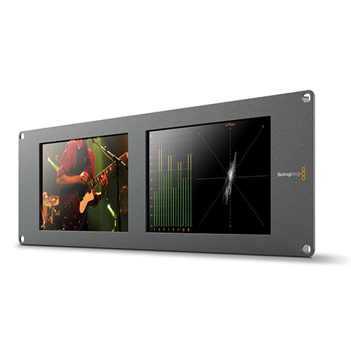 【SmartScope Duo 4K】 Blackmagic Design デュアルラックモニター