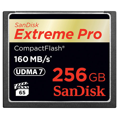 【SDCFXPS-256G-J92】 SanDisk エクストリーム プロ コンパクトフラッシュカード 256GB