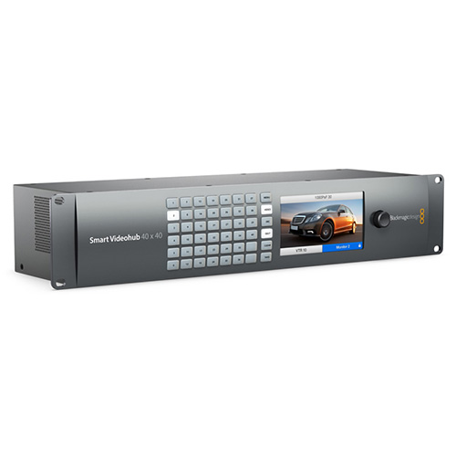 【Smart Videohub 40x40】 Blackmagic Design マルチフォーマットルーター