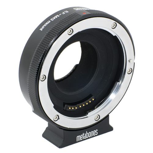 【マイクロフォーサーズ用 キヤノンEFレンズ Smart Adapter MB_EF-m43-BM1】 Metabones 電子接点付マウントアダプター