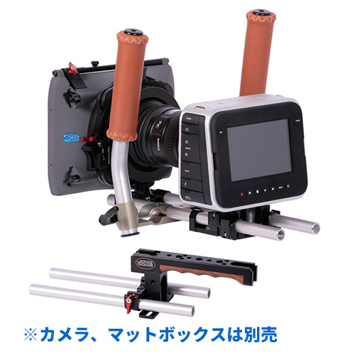 【0255-2320-J1】 Vocas Blackmagic Cinema Camera/Production Camera 4K用 トップハンドグリップ付サポートキット