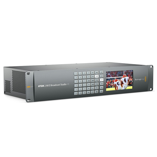 【ATEM 2 M/E Broadcast Studio 4K】 Blackmagic design ライブプロダクションスイッチャー