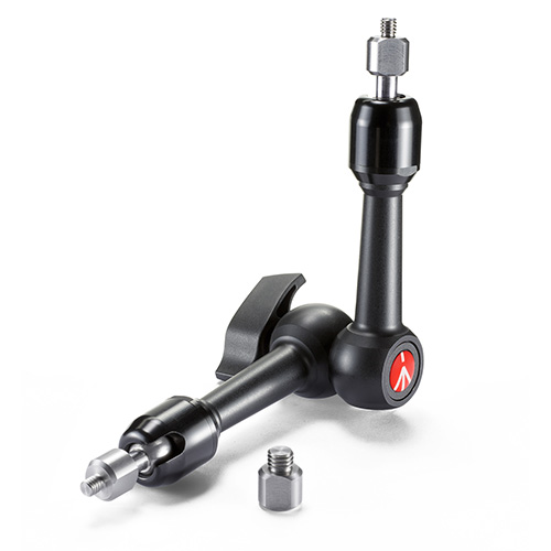 【244MINI】 Manfrotto フリクションアーム 24cm長 1/4両サイド・3/8ネジ付