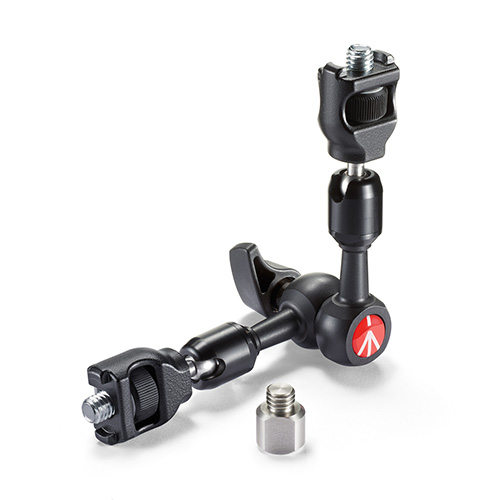 【244MICRO-AR】 Manfrotto フリクションアーム 15cm長 回転防止タイプ 両サイド