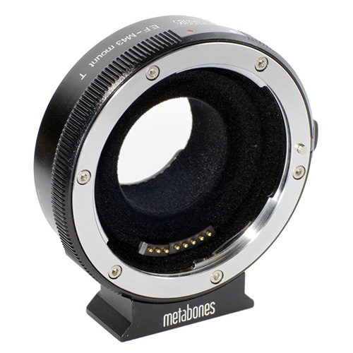 【マイクロフォーサーズ用 キヤノンEFレンズ T Smart Adapter MB_EF-m43-BT2】 Metabones 電子接点付マウントアダプター