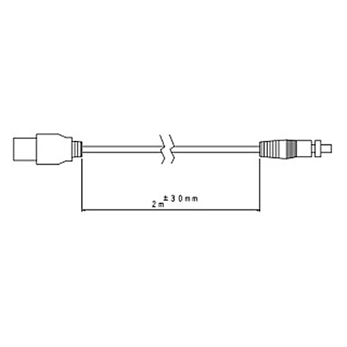 【USB-DC-CNL】 VIDEOTRON 電源コネクター変換ケーブル