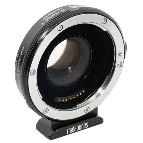 【BMPCC用 キヤノンEFレンズ T Speed Booster 0.58x MB_SPEF-BMPCC-BT1】 Metabones 電子接点付マウントアダプター