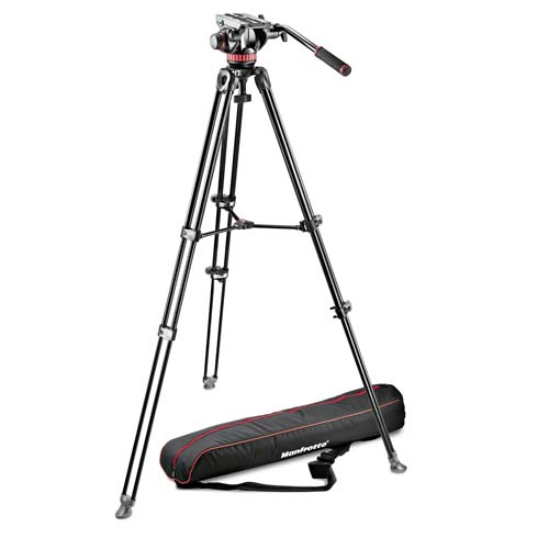 【MVK502AM-1】 Manfrotto ビデオキット ツイン3段アルミ MSタイプ