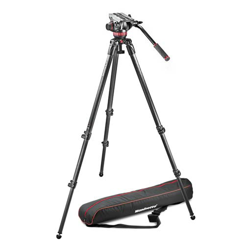 【MVK502C-1】 Manfrotto ビデオキット シングル3段 MPROカーボンファイバー