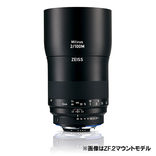 【Milvus 2/100M】 Carl Zeiss 一眼レフカメラ用 単焦点レンズ