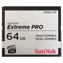 【SDCFSP-064G-J46D】 SanDisk エクストリーム プロ CFast2.0 カード 64GB