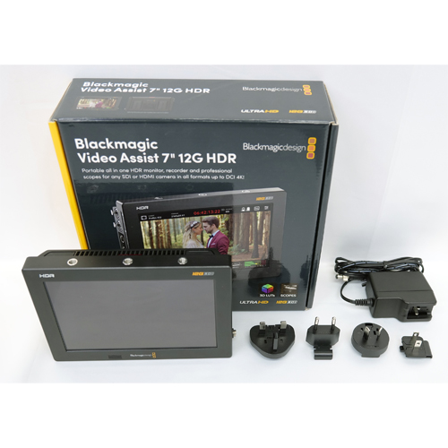 Blackmagic Video Assist 7” 12G HDR 中古品 通販 / ビデキンドットコム