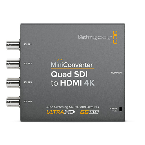 Mini Quad SDI to HDMI 4K 2 / ビデキンドットコム