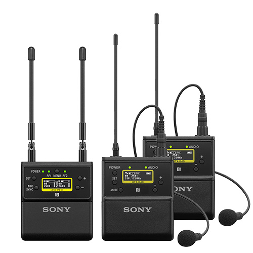 【URX-P41D + UTX-B40 2台】 SONY ワイヤレスマイクロホンパッケージ