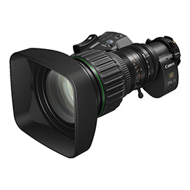 【CJ24e×7.5B IRSE S】 Canon 2/3” 4K 放送用ポータブルズームレンズ