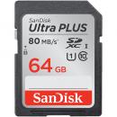 【SDSDUSC-064G-JNJIN】 SanDisk ウルトラ プラス SDXC UHS-I カード 64GB