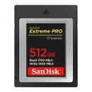 【SDCFE-512G-JN4NN】 SanDisk エクストリーム プロ CFexpress Type B カード 512GB