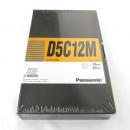 【AJ-D5C12MP 未使用品】 Panasonic D-5カセットテープ Mカセット