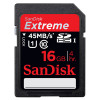 【SDSDX-016G-J35】 SanDisk エクストリーム SDHC UHS-I カード 16GB