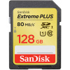 【SDSDXS-128G-J35P】 SanDisk エクストリーム プラス SDXC UHS-I カード 128GB