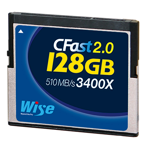 【AMU-WA-CFA-1280】 Wise CFast 2.0 メモリーカード 128GB